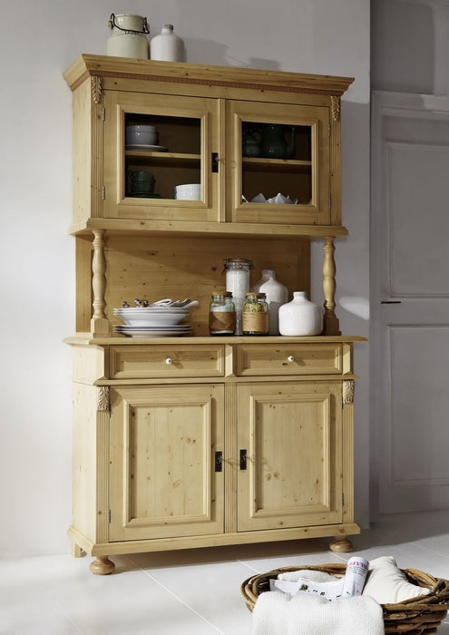 Gradel | Alina | 1422 | Buffetoberteil für 1421 | 117x109x36 | Fichte | 26 Farben