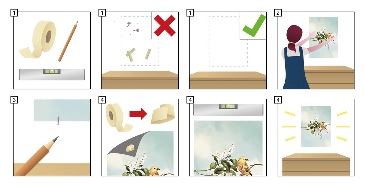 Komar NEU | Wandbild - Star Wars Classic Luke Quote - Größe 50 x 40 cm