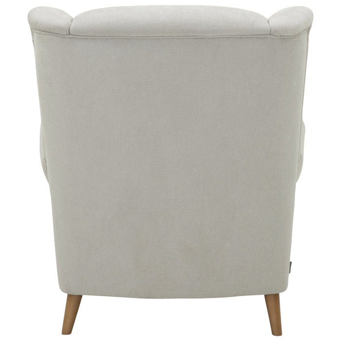 Anton | Sessel | Flachgewebe | Silber