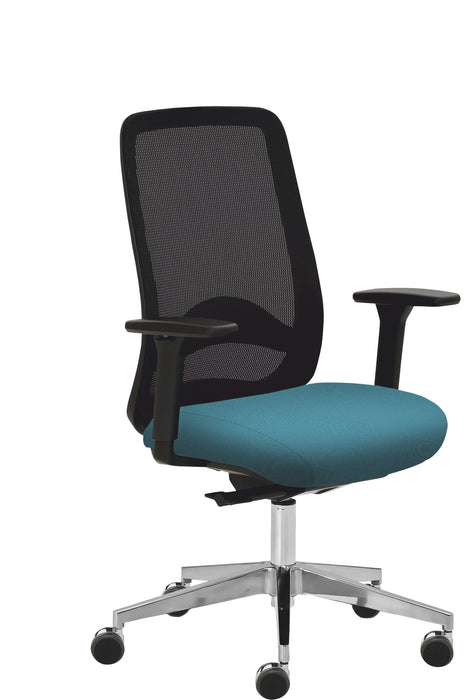 Drehstuhl 2228 | Gestell Aluminium poliert