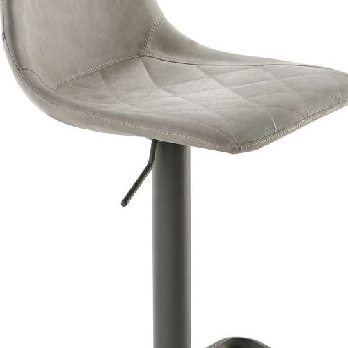 Bar- und Tresenhocker | myTOBY | Lichtgrau | Gestell Grau