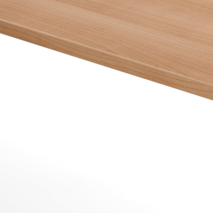 Hammerbacher | Schreibtisch C-Fuß 200x100cm Nussbaum / Silber