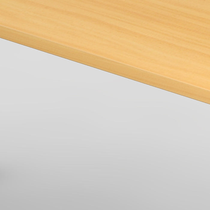 Hammerbacher | Schreibtisch C-Fuß 200x100cm Buche / Silber