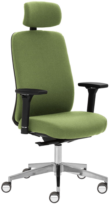 Drehstuhl 2229 | Gestell Aluminium poliert