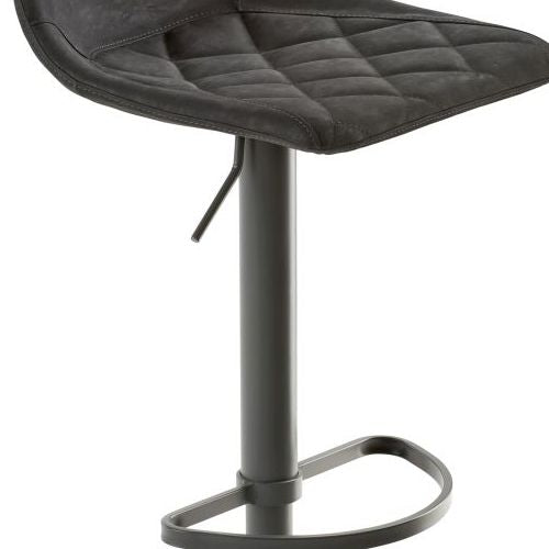 mayer | Bar  und Tresenhocker myTOBY | Schwarz | Gestell Grau