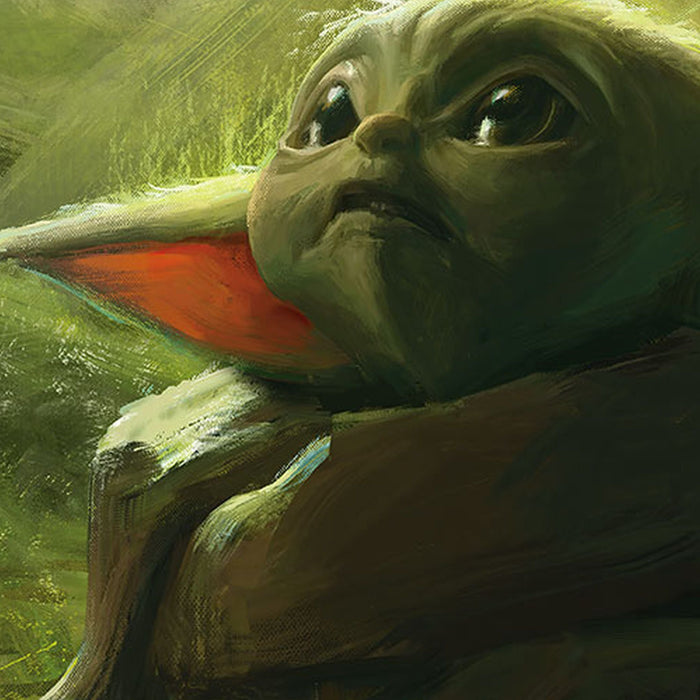 Vlies Fototapete | Mandalorian Grogu Acrylic | Größe 200 x 280 cm