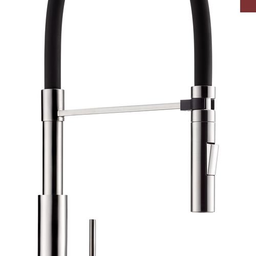 Naber | Naber | Drive 4 | Einhebelmischer Mischbatterie | edelstahlfarbig | Hochdruck