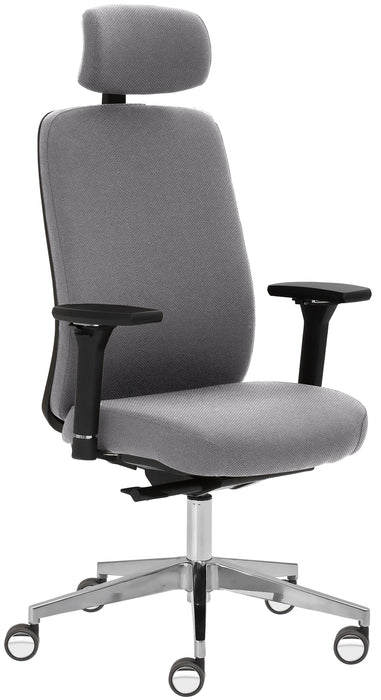 Drehstuhl 2229 | Gestell Aluminium poliert