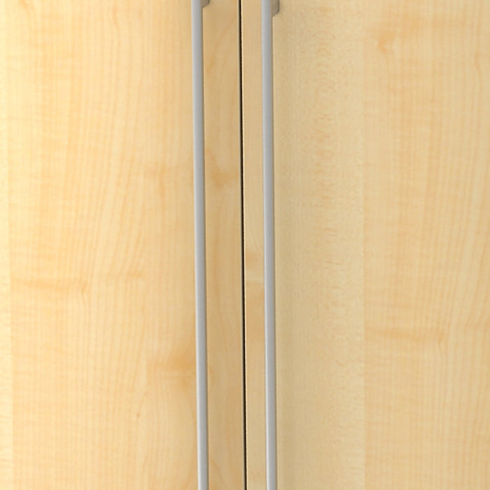 Hammerbacher | Schrank 5OH mit Sockelbl. RE Ahorn / Ahorn