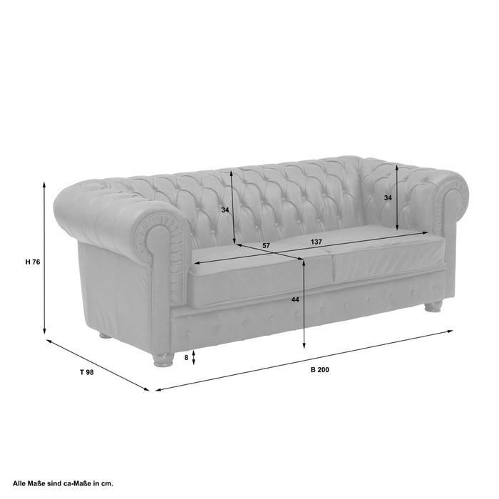 NEU Max Winzer | Bridgeport | Sofa | Sofa 3-Sitzer / Sofa 2-Sitzer / Sessel | Füße Buche Nussbaum Dunkel Lackiert (gedrechselt)