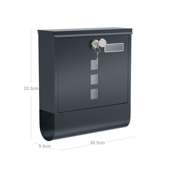 NEU | SONGMICS | Briefkasten Wandmontage