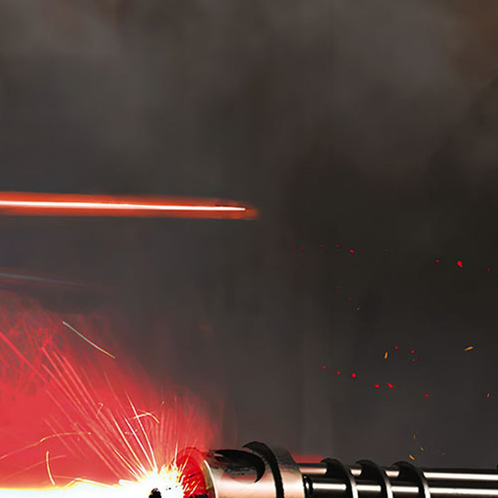 Vlies Fototapete | Star Wars The Mandalorian Blaster | Größe 500 x 250 cm