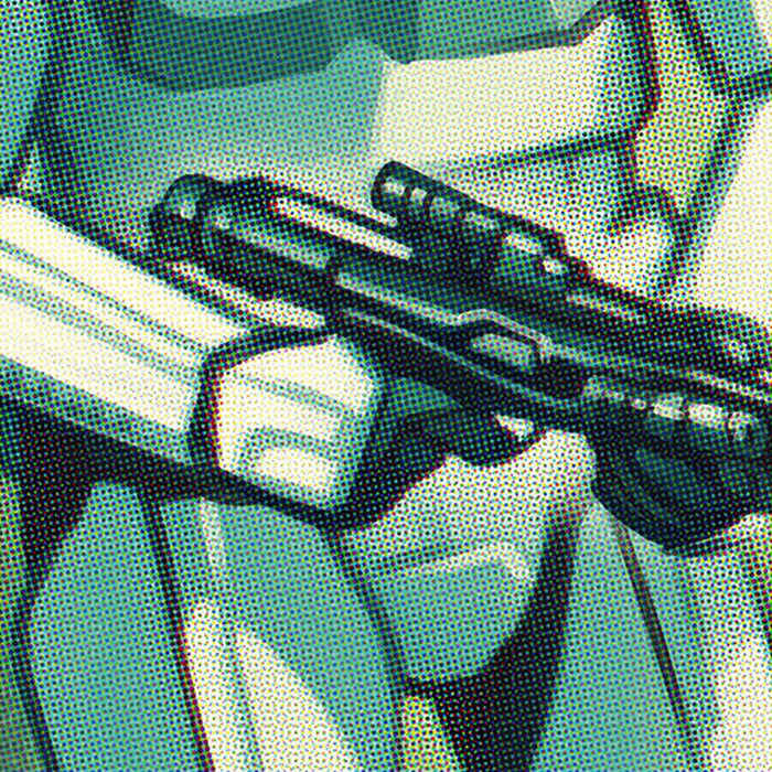 Vlies Fototapete | Mandalorian Stormtrooper Print | Größe 200 x 280 cm