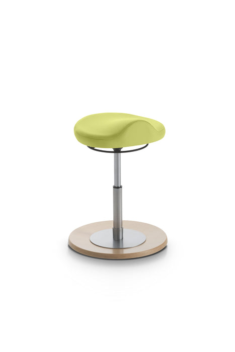 Kinderpendelhocker mit ergonomisch geformtem Komfortsitz 1102 | Gestell Buche