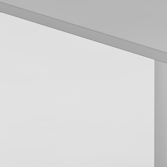 Hammerbacher | Schreibtisch U-Fuß eckig 120x80cm Grau