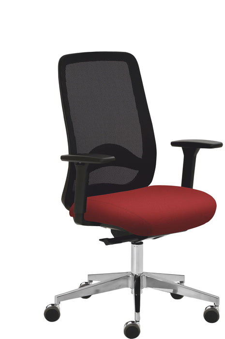 Drehstuhl 2228 | Gestell Aluminium poliert