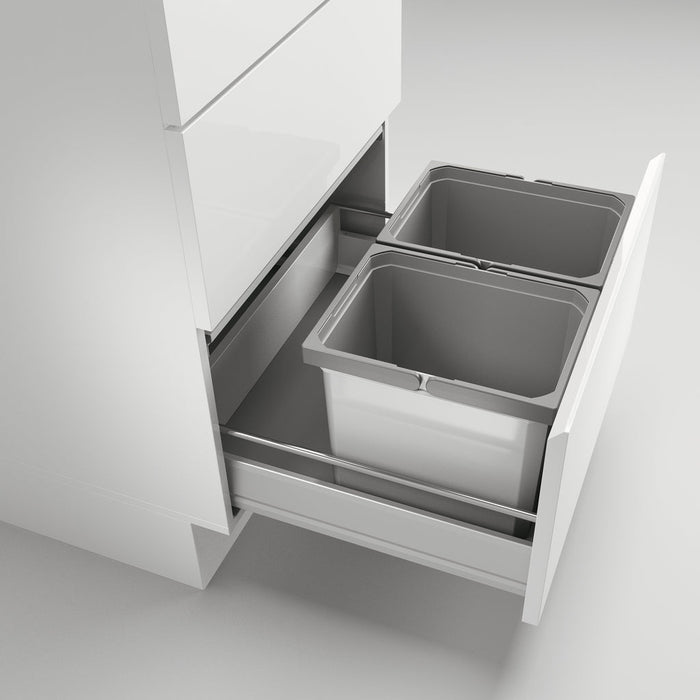 Naber | Cox® Box 275 K 600-2 Abfallsammler für vorhandene Auszüge hellgrau