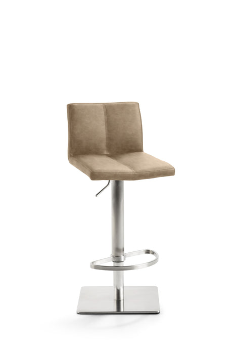 Mayer | Bar- und Tresenhocker 1285 | Beige | Gestell Edelstahl gebürstet