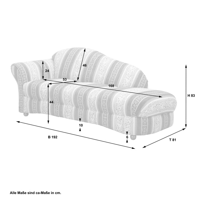 NEU Max Winzer | Corona | Sofa | Recamiere Armlehne links