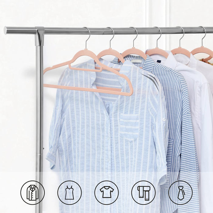 SONGMICS | Kleiderbügel Hellrosa