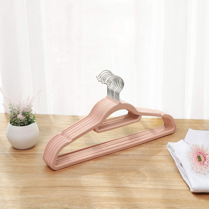 SONGMICS | Kleiderbügel Hellrosa