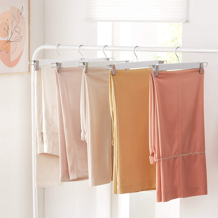 SONGMICS | Hosenbügel 8er Set mit Klammern