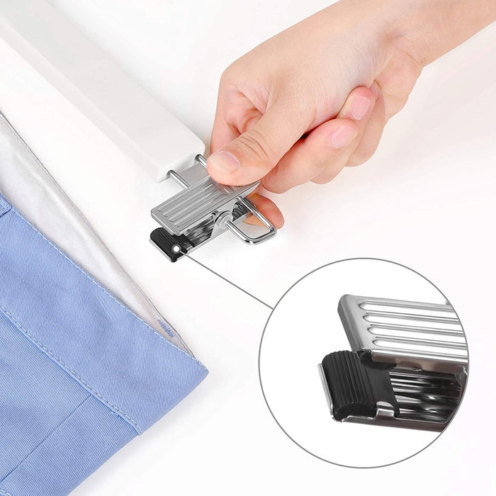 SONGMICS | Hosenbügel 8er Set mit Klammern