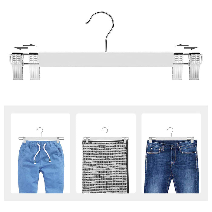 SONGMICS | Hosenbügel 8er Set mit Klammern