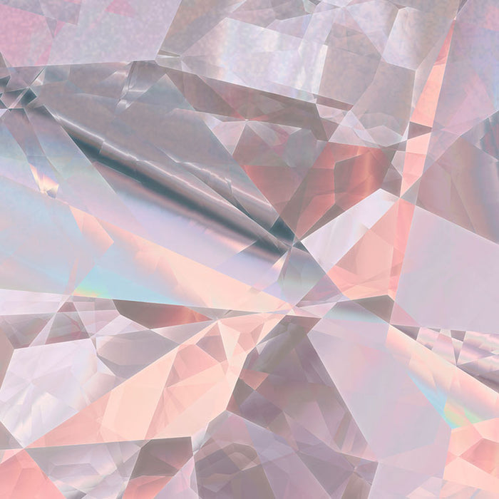 Dot | selbstklebende Vlies Fototapete | Glossy Crystals | 125 x 125 cm