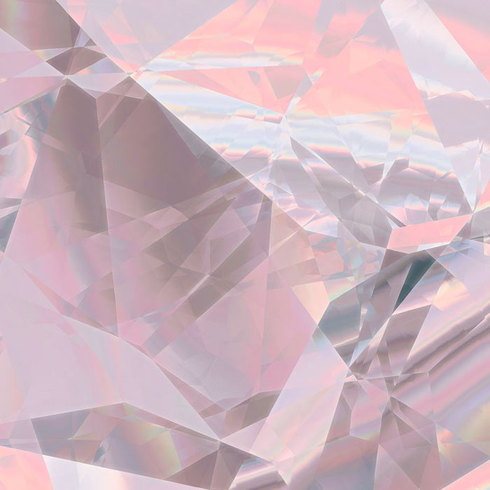 Dot | selbstklebende Vlies Fototapete | Glossy Crystals | 125 x 125 cm