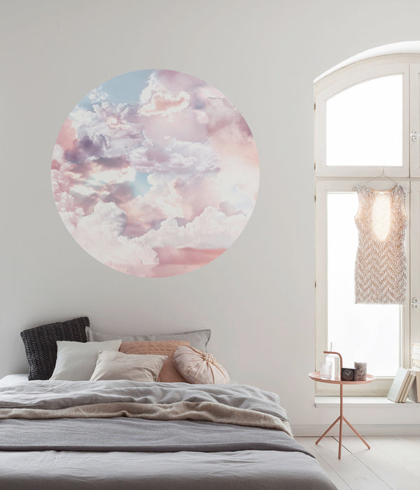Dot | selbstklebende Vlies Fototapete | Candy Sky | 125 x 125 cm