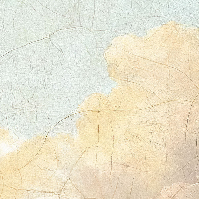 Dot | selbstklebende Vlies Fototapete | Relic Clouds | 125 x 125 cm