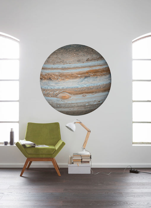 Dot | selbstklebende Vlies Fototapete | Jupiter | 125 x 125 cm