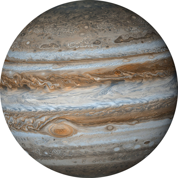 Dot | selbstklebende Vlies Fototapete | Jupiter | 125 x 125 cm