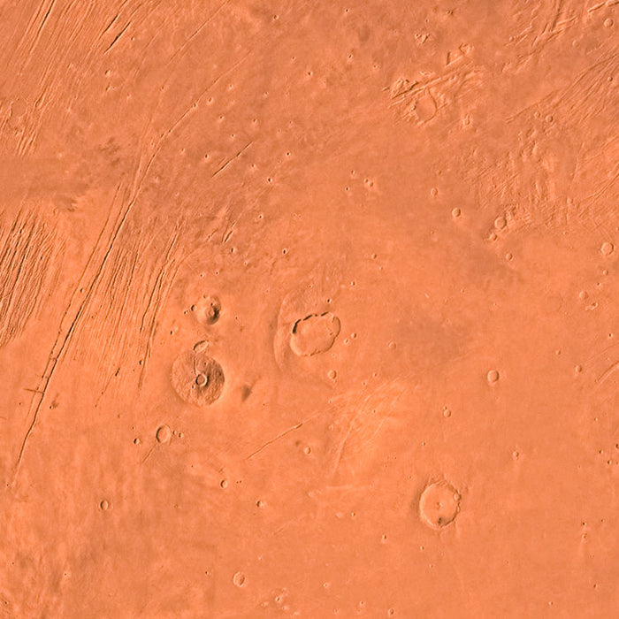 Dot | selbstklebende Vlies Fototapete | Mars | 125 x 125 cm