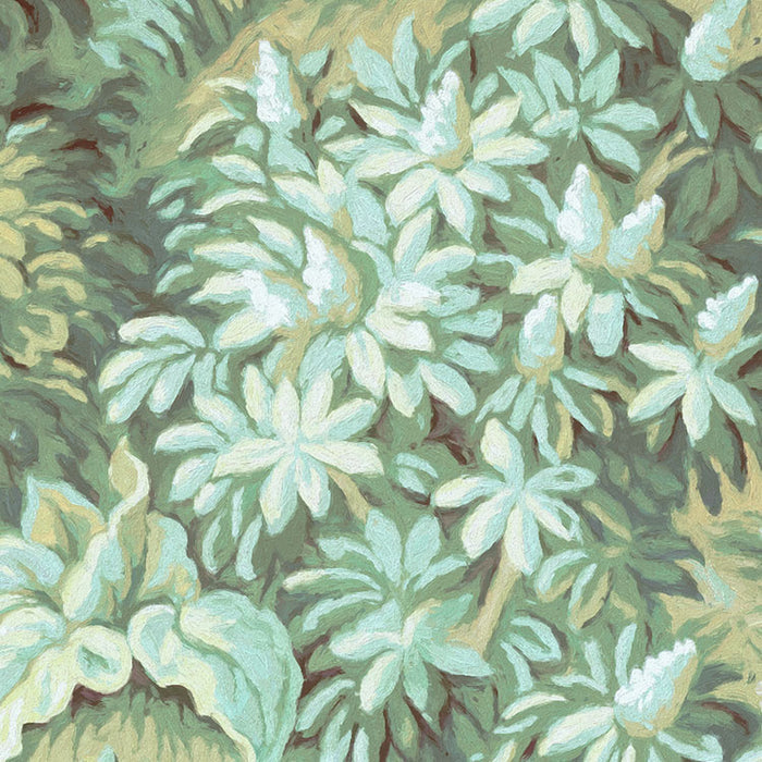 Dot | selbstklebende Vlies Fototapete | Greenery | 125 x 125 cm