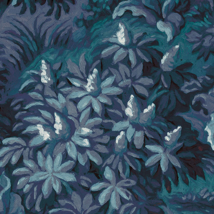 Dot | selbstklebende Vlies Fototapete | Azul | 125 x 125 cm