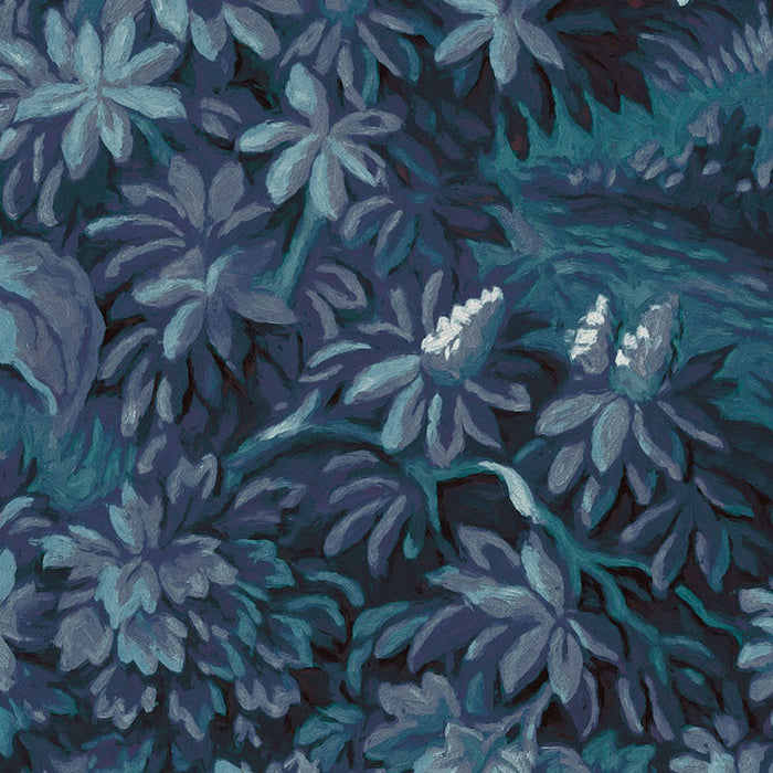 Dot | selbstklebende Vlies Fototapete | Azul | 125 x 125 cm