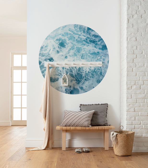 Dot | selbstklebende Vlies Fototapete | Ocean Twist | 125 x 125 cm