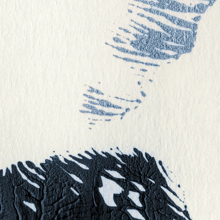 Dot | selbstklebende Vlies Fototapete | Arty Blue | 125 x 125 cm