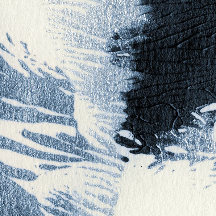 Dot | selbstklebende Vlies Fototapete | Arty Blue | 125 x 125 cm