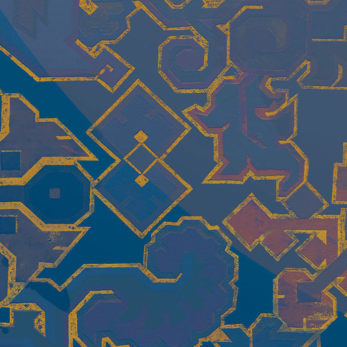 Dot | selbstklebende Vlies Fototapete | Ornament | 125 x 125 cm