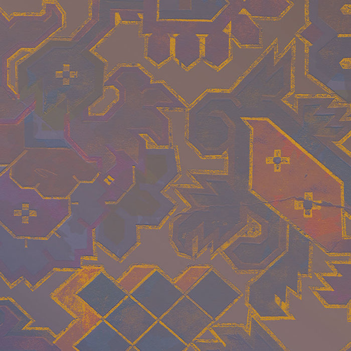 Dot | selbstklebende Vlies Fototapete | Ornament | 125 x 125 cm