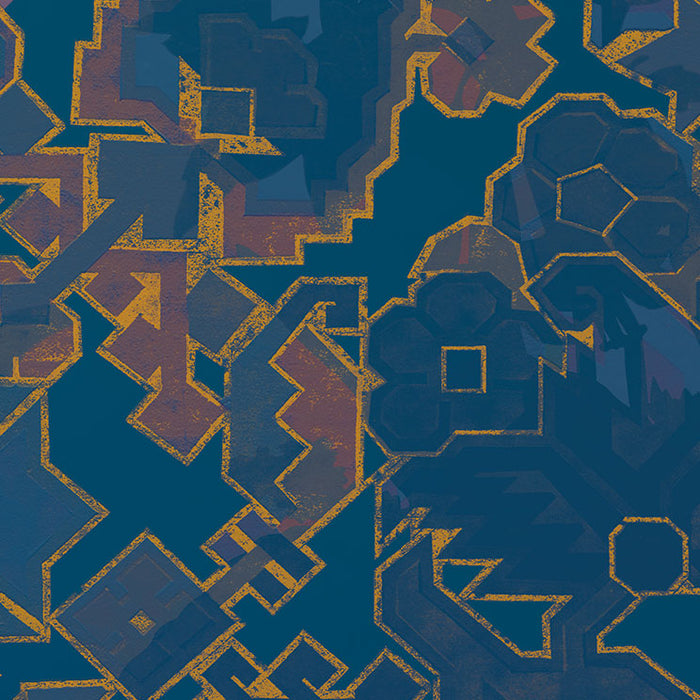 Dot | selbstklebende Vlies Fototapete | Ornament | 125 x 125 cm