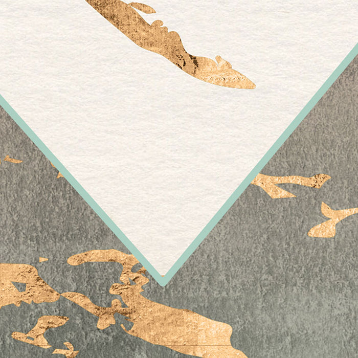 Dot | selbstklebende Vlies Fototapete | Precious Peaks | 125 x 125 cm