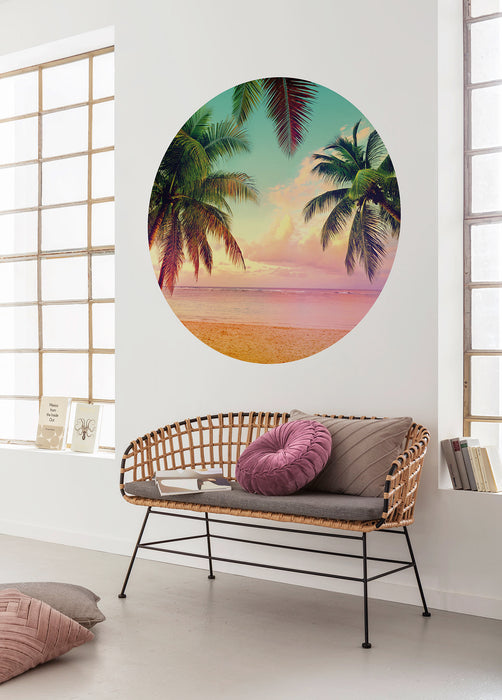 Dot | selbstklebende Vlies Fototapete | Getaway | 125 x 125 cm