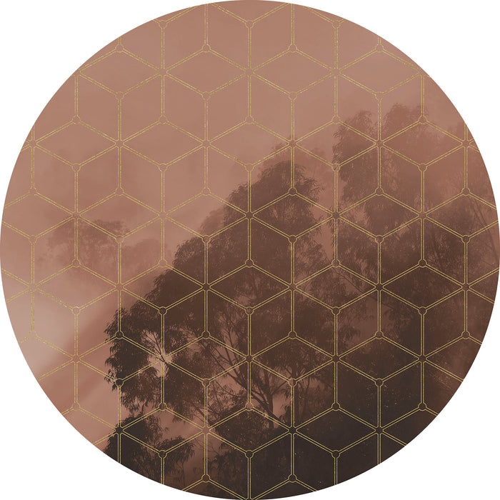 Dot | selbstklebende Vlies Fototapete | New Morning | 125 x 125 cm