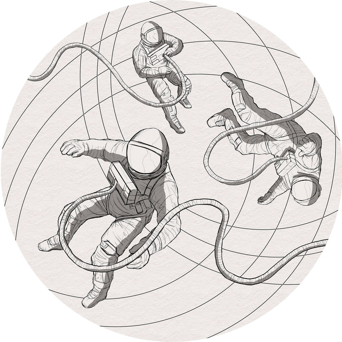 Dot | selbstklebende Vlies Fototapete | Weltraum | 125 x 125 cm