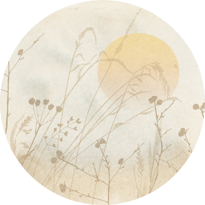 Dot | selbstklebende Vlies Fototapete | Roseau | 125 x 125 cm