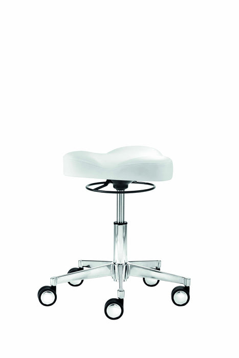 Funktionsdrehhocker 1299 | Gestell Aluminium poliert